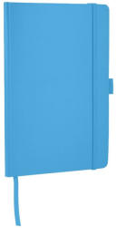 Everestus Agenda A5 cu pagini dictando, coperta cu elastic, Everestus, FX01, carton, albastru deschis, lupa de citit inclusa (EVE06-10680805)