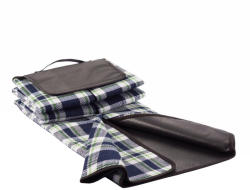 Everestus Patura de picnic tartan 130x145 cm, Everestus, BM01, acril, pvc, albastru navy, saculet de calatorie inclus (EVE08-P459-615)