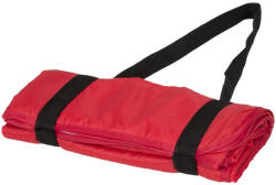 Everestus Patura picnic tartan 145x122 cm, cu maner de prindere, Everestus, RR03, poliester, rosu (EVE06-11295802) Patura