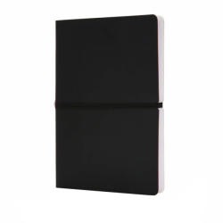 Everestus Agenda A5 coperta moale, 192 pagini cu liniatura, Everestus, SR, hartie, pu, negru (EVE08-P773-021)