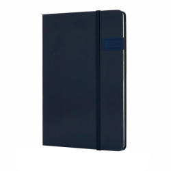 Everestus Agenda A5 cu memorie usb 4GB inclusa, coperta tare, 160 pagini, Everestus, DA, hartie, albastru navy (EVE08-P773-115)