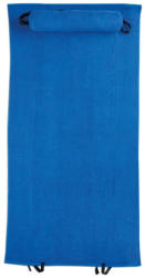 Everestus Prosop plaja cu perna 150x75 cm, bumbac, Everestus, PP13, albastru royal, saculet de calatorie inclus (EVE01-MO7334-37)