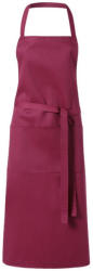 Everestus Sort de bucatarie cu 2 buzunare, Everestus, VA04, poliester, bumbac, rosu burgundy (EVE06-19538479)