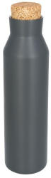 EVERESTUS Sticla termoizolanta 590 ml, perete dublu, fara condens, capac din pluta, Everestus, NE, otel inoxidabil, gri (EVE06-10053501)
