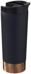 EVERESTUS Cana termoizolanta 500 ml, fara scurgeri, perete dublu, Everestus, PA, otel inoxidabil, negru (EVE06-10046901)