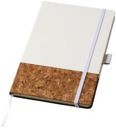Everestus Agenda A5 cu pagini dictando, coperta tare cu elastic, Everestus, EA02, pluta, pu, alb (EVE06-10732001)