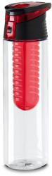 EVERESTUS Sticla sport cu infuzor fructe, 740 ml, Everestus, SB09, plastic, polipropilena, rosu (EVE07-54629-105)