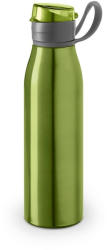 EVERESTUS Sticla sport de apa, 650 ml, Everestus, SB22, aluminiu, plastic, verde deschis (EVE07-94631-119)