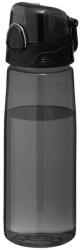 EVERESTUS Sticla sport 700 ml, fara BPA, Everestus, CI01, tritan, transparent, negru, saculet de calatorie inclus (EVE06-10031303)