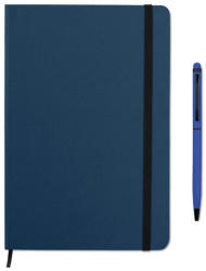 Everestus Set agenda A5 cu pagini dictando, Everestus, ST02, hartie, albastru (EVE01-MO9348-04)