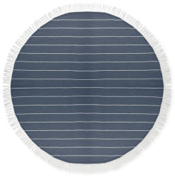 Everestus Prosop din bumbac rotund, diametru 150 cm, Everestus, PP7, albastru (EVE01-MO9512-04) Prosop