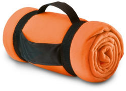 Everestus Patura de picnic confortabila, 150x120 cm, Everestus, PP04, poliester, portocaliu, saculet de calatorie inclus (EVE01-MO7245-10) Patura