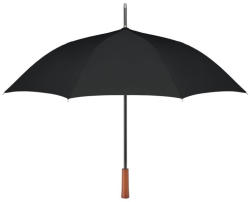 Everestus Umbrela 23 inch cu maner din lemn, deschidere automata, tesatura 190T, metal, Everestus, UA39, negru (EVE01-MO9601-03)