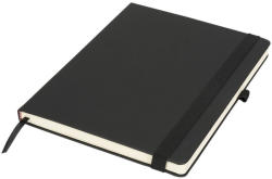 Everestus Agenda B5 cu pagini dictando, coperta cu elastic, Everestus, RA07, pu, negru, lupa de citit inclusa (EVE06-21021300)