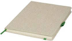 Everestus Agenda A5 cu pagini dictando, coperta cu elastic, Everestus, LA02, bumbac, verde (EVE06-10707103)
