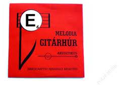 Vásárlás: Melodia Gitárhúr E6, akusztikus, DUPLA FONAT Hangszerhúr árak  összehasonlítása, Melodia Gitárhúr E 6 akusztikus DUPLA FONAT boltok