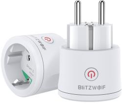 Blitwzolf Blitzwolf® BW-SHP13 ZigBee 3.0 Wifis okos aljzat - 220V, 16A, Fogysztásmérő, Amazon Echo, Google Home és IFTTT integrálhatóság