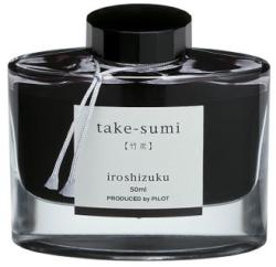 Pilot Cerneala Pilot Iroshizuku "Carbune de bambus" 50 ml negru (PINK-50-TAK)