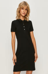 Lacoste ruha fekete, mini, egyenes - fekete 34 - answear - 45 990 Ft