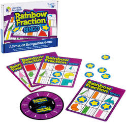 Learning Resources Törtek gyakorlása játékosan Learning Resources - Bingo Rainbow (LSP0620UK)