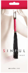  Műbőr korbács Sinful whip pink