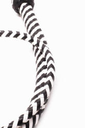  Bőr ostor heavy handle whip 122 cm