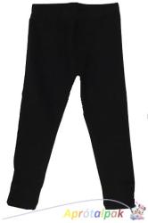  Fekete lányka leggings 98/104-134