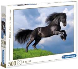 Clementoni Fríz fekete ló 500 db-os (35071)