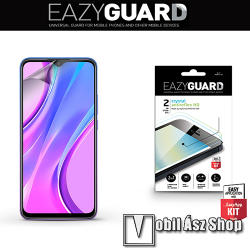 EazyGuard Xiaomi Redmi 9, EAZYGUARD képernyővédő fólia, 2 db, Crystal/Antireflex