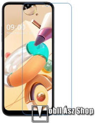 Képernyővédő fólia - Ultra Clear - 1db, törlőkendővel, A képernyő sík részét védi - LG K41S