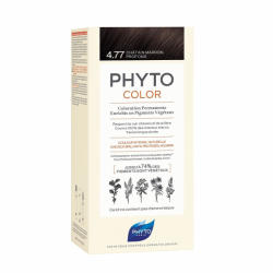PHYTO Vopsea de par, PHYTO Phytocolor culoare par fara ammoniac 4.77 Intense Chestnut Brown 50ml