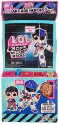 MGA Entertainment Papusa LOL Surprise Boys Arcade Heroes, Cosplay Club: Fan boy, Atomic Papusa