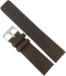  Curea de ceas Rewa - Culoare Maro - Textura Bizonata - 20mm, 22mm - WZ3967 (WZ3967)