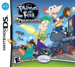 Disney Interactive Phineas and Ferb Across the 2nd Dimension (NDS)