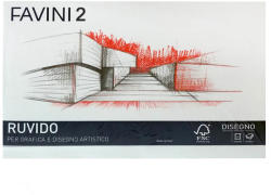 FAVINI Bloc de desen A3, 110 g, FAVINI 2 Ruvido, 10 file