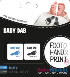 Baby Dab lenyomatkészítő kék+szürke