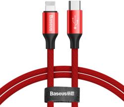 Baseus Cablu de date/incarcare Baseus, Yiven Lightning/USB-C 1M, 2 A, Rosu