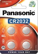 Panasonic 3V lítium gombelem 4db (CR-2032L/4BP) (CR2032EL-4B)