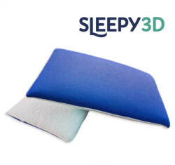 Sleepy 3D Memory párna - kék (MEMPSZAP-BLUE-40X70)