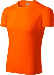 Piccolio Tricou unisex Pixel, portocaliu neon (P8191)