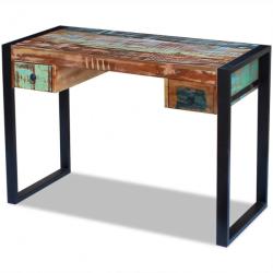 vidaXL Tömör újrahasznosított fa íróasztal (243276)