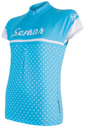Sensor Cyklo Dots női kerékpáros mez S / kék