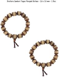  Bratara Samburi Tagua Margele Butoias - 12 x 10 mm - 1 Buc