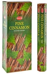 HEM Betisoare Parfumate HEM Pine Cinnamon - 15 g - Aroma Protectiei Calde - Incense Sticks - 1 Set