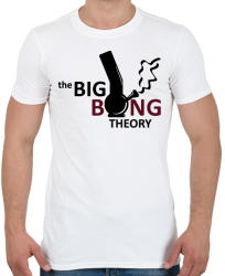 printfashion The big bong theory - Férfi póló - Fehér (2781743)
