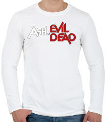 printfashion ASH vs. Evil Dead - Férfi hosszú ujjú póló - Fehér (2782753)