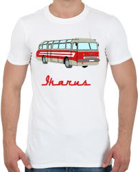 printfashion ikarus 55 - Férfi póló - Fehér (2787369)