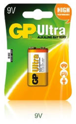 GP Batteries GP Ultra Alkaline 1604AU (9V, block) tartós (6LR61)