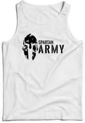 DRAGOWA maieu bărbati spartan army, alb 160g/m2