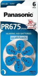 Panasonic PR675 PR44 6db hallókészülék elem (Panasonic-PR675)
